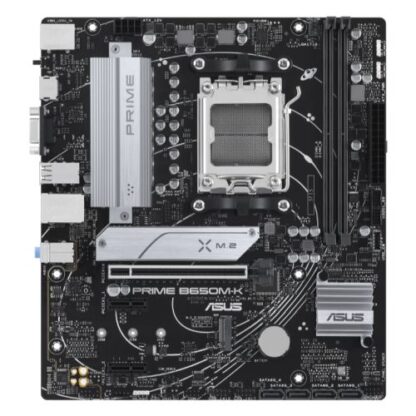 01042024660b440facb77 Asus PRIME B650M-K, AMD B650, AM5, Micro ATX, 2 DDR5, VGA, HDMI, 2.5G LAN, PCIe4, 2x M.2 - Black Antler