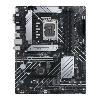 01042024660b44108f017 Asus PRIME B660-PLUS D4, Intel B660, 1700, ATX, 4 DDR4, VGA, HDMI, DP, 2.5GB LAN, PCIe4, 3x M.2 - Black Antler