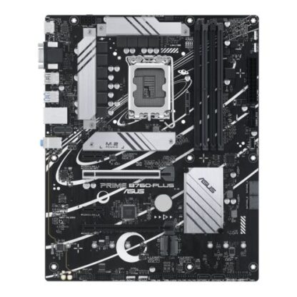 01042024660b441354771 Asus PRIME B760-PLUS, Intel B760, 1700, ATX, 4 DDR5, VGA, HDMI, DP, 2.5G LAN, PCIe5, 3x M.2 - Black Antler