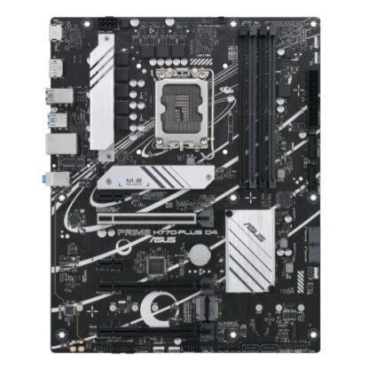 01042024660b44578e11b Asus PRIME H770-PLUS D4, Intel H770, 1700, ATX, 4 DDR4, HDMI, DP, 2.5G LAN, PCIe5, 3x M.2 - Black Antler