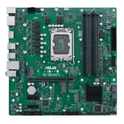 01042024660b4461acd95 Asus PRO Q670M-C-CSM - Corporate Stable Model, Intel Q670, 1700, Micro ATX, 4 DDR5, HDMI, 2 DP, GB LAN, PCIe4, 2x M.2 - Black Antler