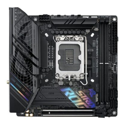 01042024660b44e10c4b0 Asus ROG STRIX B760-I GAMING WIFI, Intel B760, 1700, Mini ITX, 2 DDR5, HDMI, DP, Wi-Fi 6E, 2.5G LAN, PCIe5, RGB, 2x M.2 - Black Antler