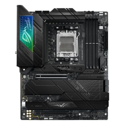 01042024660b44e3249f0 Asus ROG STRIX X670E-F GAMING WIFI, AMD X670, AM5, ATX, 4 DDR5, HDMI, DP, Wi-Fi 6E, 2.5G LAN, PCIe5, RGB, 4x M.2 - Black Antler