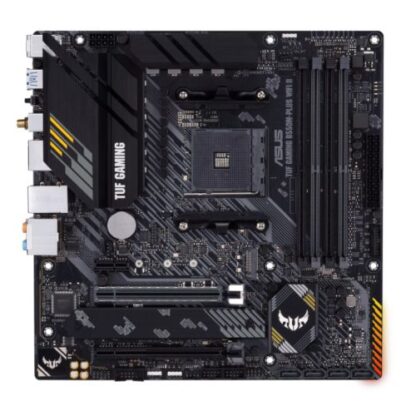 01042024660b45068b975 Asus TUF GAMING B550M-PLUS WIFI II, AMD B550, AM4, Micro ATX, 4 DDR4, HDMI, DP, AX Wi-Fi, 2.5GB LAN, PCIe4, RGB, 2x M.2 - Black Antler