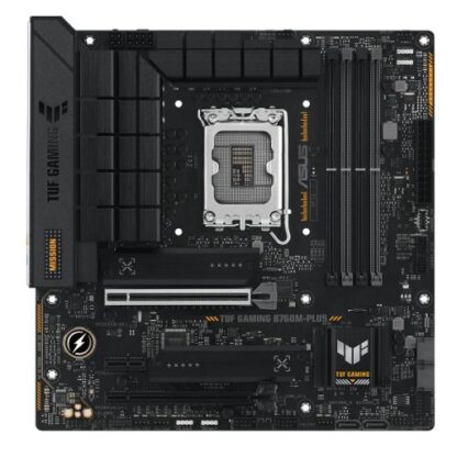 01042024660b450cb6f61 Asus TUF GAMING B760M-PLUS, Intel B760, 1700, Micro ATX, 4 DDR5, HDMI, DP, 2.5G LAN, PCIe5, 2x M.2 - Black Antler