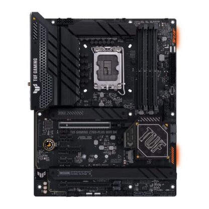 01042024660b451053090 Asus TUF GAMING Z790-PLUS WIFI D4, Intel Z790, 1700, ATX, 4 DDR4, HDMI, DP, Wi-Fi 6, 2.5G LAN, PCIe5, RGB, 4x M.2 - Black Antler