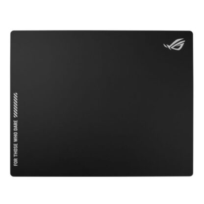 01042024660b454418c2a Asus ROG MOONSTONE ACE L Tempered Glass Mouse Pad, Anti-slip Silicone Base, 500 x 400 x 4 mm, Black - Black Antler