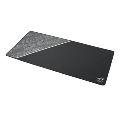 01042024660b45468903c Asus ROG SHEATH BLK Mouse Pad, Smooth Surface, Non-Slip ROG Rubber Base, Anti-Fray, 900 x 440 x 3 mm, Black - Black Antler