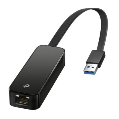 01042024660b45bad8ec3 TP-LINK (UE306) USB 3.0 To Gigabit Ethernet Adapter, Windows/Linux/Nintendo Switch Compatible - Black Antler
