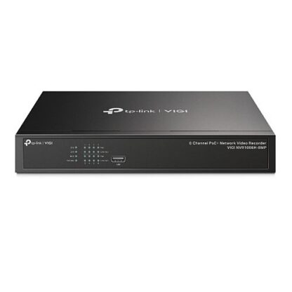 01042024660b45bcb6576 TP-LINK (VIGI NVR1008H-8MP) 8 Channel PoE+ Network Video Recorder, 4K HDMI Output, 16MP Decoding Capacity, H.265+, ONVIF, Two-Way Audio - Black Antler