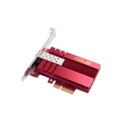 01042024660b45fe1004c Asus (XG-C100F) 10G PCI Express Network Adapter, SFP + Port for Optical Fiber Transmission, DAC, Built-in QoS - Black Antler