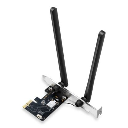 01042024660b45ff175d8 Mercusys (MA86XE) AXE5400 Wi-Fi 6E Tri-Band PCI Express Adapter, Bluetooth 5.2 - Black Antler