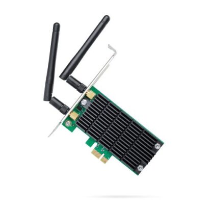 01042024660b45ff7a954 TP-LINK (Archer T4E) AC1200 (300+867) Wireless Dual Band PCI Express Adapter, 2 x External Antenna - Black Antler