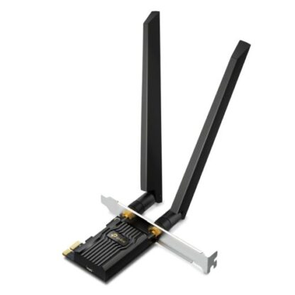 01042024660b4601a1639 TP-LINK (Archer TXE72E) AXE5400 Wi-Fi 6E Tri-Band PCI Express Adapter, Bluetooth 5.3 - Black Antler