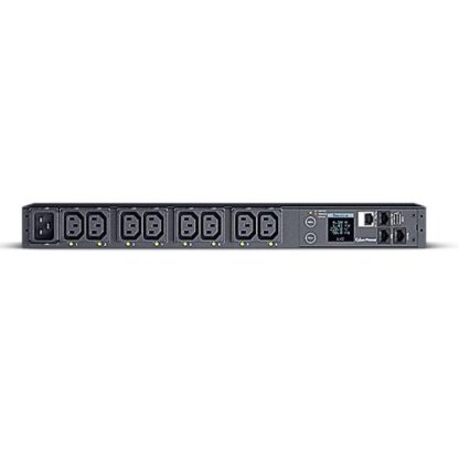 01042024660b46a4362ea CyberPower PDU81005 Switched Metered-by-Outlet Power Distribution Unit, 1U Rackmount, 1x IEC C20 Input, 8 Outlets, Real-Time Local/Remote Monitoring & Switching, LCD Display - Black Antler