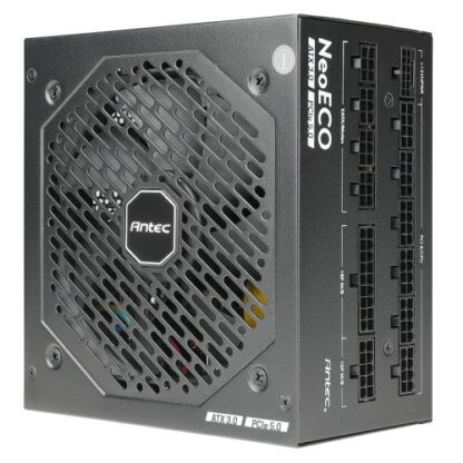 01042024660b46a582f98 Antec 1000W NeoECO NE1000GM PSU, Fully Modular, FDM Fan, 80+ Gold, ATX 3.0, PCIe 5.0, Zero RPM Manager, Compact Design - Black Antler