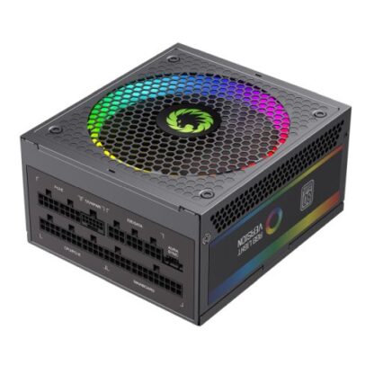 01042024660b48b3a8aa6 GameMax 1300W Platinum RGB PSU, Fully Modular, LLC+DC-DC, ARGB Fan, 80+ Platinum, ATX 3.0, PCIe 5.0, RGB Controller (25 Modes), Power Lead Not Included - Black Antler