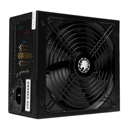 01042024660b48b7d6093 GameMax 700W RPG Rampage PSU, Fully Wired, 80+ Bronze, Flat Black Cables, Power Lead Not Included - Black Antler
