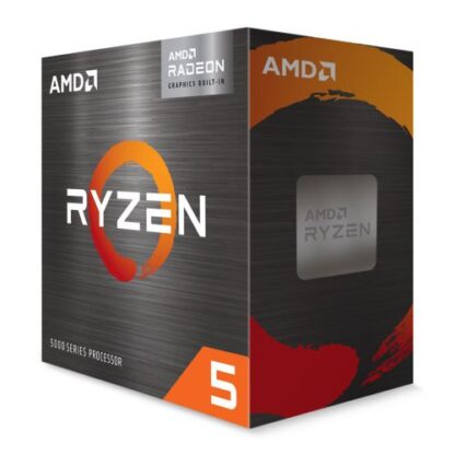 02042024660b4b9566ccb AMD Ryzen 5 5600G CPU with Wraith Stealth Cooler, AM4, 3.9GHz (4.4 Turbo), 6-Core, 65W, 19MB Cache, 7nm, 5th Gen, Radeon Graphics - Black Antler