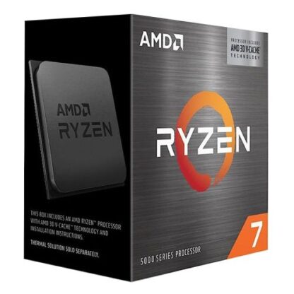 02042024660b4b9942318 AMD Ryzen 7 5700X3D CPU, AM4, 3.0GHz (4.1 Turbo), 8-Core, 105W, 100MB Cache, 7nm, 5th Gen, No Graphics, NO HEATSINK/FAN - Black Antler