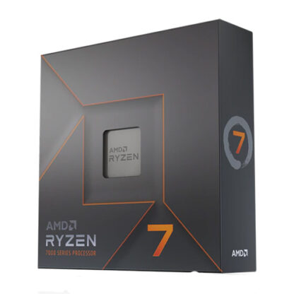 02042024660b4b9aeab7b AMD Ryzen 7 7700X CPU, AM5, 4.5GHz (5.4 Turbo), 8-Core, 105W (142W Turbo), 40MB Cache, 5nm, 7th Gen, Radeon Graphics, NO HEATSINK/FAN - Black Antler