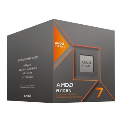 02042024660b4b9bd3979 AMD Ryzen 7 8700G with Wraith Spire RGB Cooler, AM5, Up to 5.1GHz, 8-Core, 65W, 24MB Cache, 4nm, 8th Gen, Radeon Graphics - Black Antler