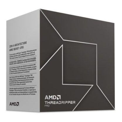 02042024660b4bcd9af6c AMD Ryzen Threadripper Pro 7975WX, sTR5, 4.0GHz (5.3 Turbo), 32-Core, 350W, 160MB Cache, 5nm, 7th Gen, No Graphics, NO HEATSINK/FAN - Black Antler