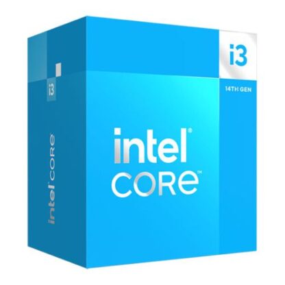 02042024660b4bd3551e4 Intel Core i3-14100 CPU, 1700, Up to 4.7GHz, Quad Core, 60W (110W Turbo), 10nm, 12MB Cache, Raptor Lake Refresh - Black Antler