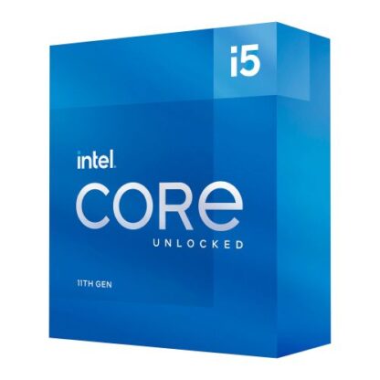 02042024660b4bd73cf6a Intel Core i5-11600K CPU, 1200, 3.9 GHz (4.9 Turbo), 6-Core, 125W, 14nm, 12MB Cache, Overclockable, Rocket Lake, NO HEATSINK/FAN - Black Antler