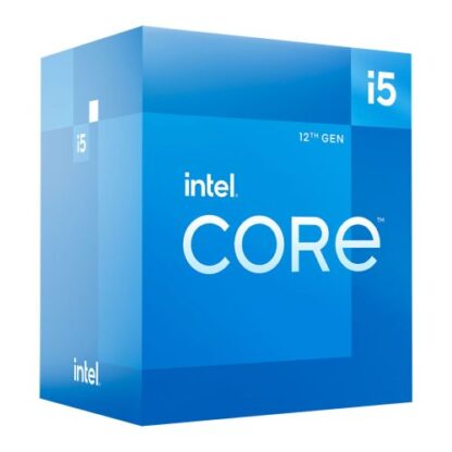 02042024660b4bd819879 Intel Core i5-12400 CPU, 1700, 2.5 GHz (4.4 Turbo), 6-Core, 65W, 18MB Cache, Alder Lake - Black Antler