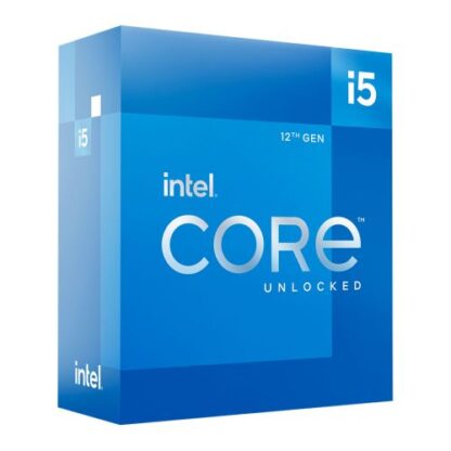 02042024660b4bd9cde92 Intel Core i5-12600K CPU, 1700, 3.7 GHz (4.9 Turbo), 10-Core, 125W (150W Turbo), 10nm, 20MB Cache, Overclockable, Alder Lake, NO HEATSINK/FAN - Black Antler