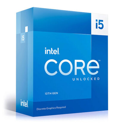 02042024660b4c4eba618 Intel Core i5-13600KF CPU, 1700, 3.5 GHz (5.3 Turbo), 14-Core, 125W (181W Turbo), 10nm, 24MB Cache, Overclockable, Raptor Lake, No Graphics, NO HEATSINK/FAN - Black Antler