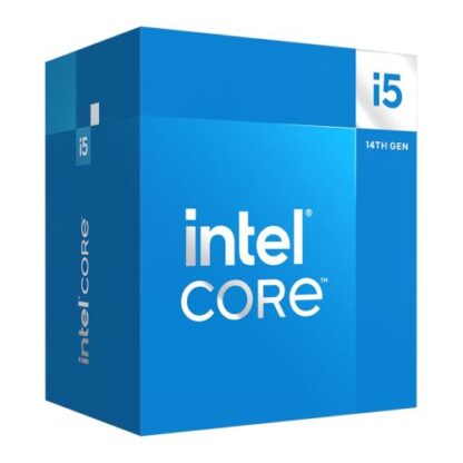 02042024660b4c4f31b3b Intel Core i5-14400 CPU, 1700, Up to 4.7GHz, 10-Core, 65W (148W Turbo), 10nm, 20MB Cache, Raptor Lake Refresh - Black Antler
