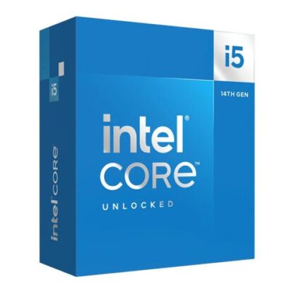 02042024660b4c50784c1 Intel Core i5-14600K, CPU, 1700, 3.5 GHz (5.3 Turbo), 14-Core, 125W (181W Turbo), 10nm, 24MB Cache, Overclockable, Raptor Lake Refresh, NO HEATSINK/FAN - Black Antler