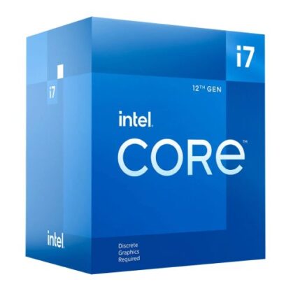 02042024660b4c5308a80 Intel Core i7-12700F CPU, 1700, 2.1 GHz (4.9 Turbo), 12-Core, 65W, 20MB Cache, Alder Lake, No Graphics - Black Antler