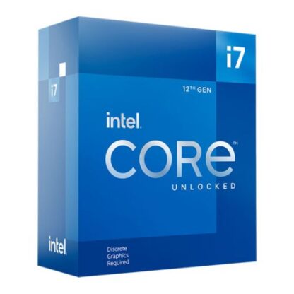 02042024660b4c53d56f3 Intel Core i7-12700KF CPU, 1700, 3.6 GHz (5.0 Turbo), 12-Core, 125W (190W Turbo), 10nm, 25MB Cache, Alder Lake, Overclockable, No Graphics, NO HEATSINK/FAN - Black Antler