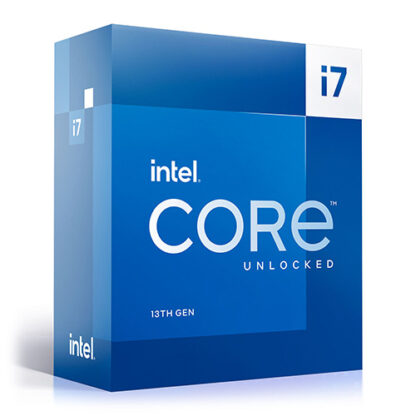 02042024660b4c5596497 Intel Core i7-13700KF CPU, 1700, 3.4 GHz (5.4 Turbo), 16-Core, 125W (253W Turbo), 10nm, 30MB Cache, Overclockable, Raptor Lake, No Graphics, NO HEATSINK/FAN - Black Antler