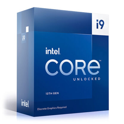 02042024660b4cfccb820 Intel Core i9-13900KF CPU, 1700, 3.0 GHz (5.8 Turbo), 24-Core, 125W (253W Turbo), 10nm, 36MB Cache, Overclockable, Raptor Lake, No GRaphics, NO HEATSINK/FAN - Black Antler