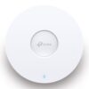TP-LINK (EAP670 NEW) AX5400 Dual Band Ceiling Mount Wi-Fi 6 Access Point, PoE, Omada Mesh, 2.5G LAN, Bluetooth 5.2 Support