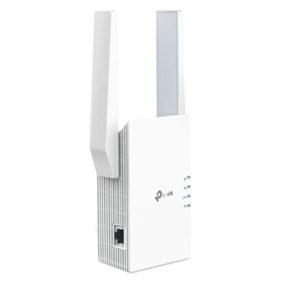 02042024660b4f52b52b0 TP-LINK (RE705X) AX3000 Dual Band Mesh Wall-Plug Wi-Fi 6 Range Extender, External Antennas, EasyMesh Compatible, AP Mode, App Control - Black Antler