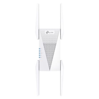 02042024660b4f533b706 TP-LINK (RE815XE) AXE5400 Tri-Band Mesh Wi-Fi 6E Wall-Plug Range Extender, 160MHz Channel Bandwidth, AP Mode - Black Antler