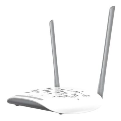 02042024660b4f54150f8 TP-LINK (TL-WA801N) 2.4Ghz 300Mbps Wireless N Access Point, Fixed Antennas, Multi-mode - Repeater, Multi-SSID, Client, Bridge with AP - Black Antler