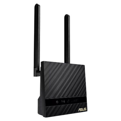 02042024660b4f58cbdda Asus (4G-N16) 300Mbps Wireless N 4G LTE Router, 1 LAN, SIM Slot - Black Antler