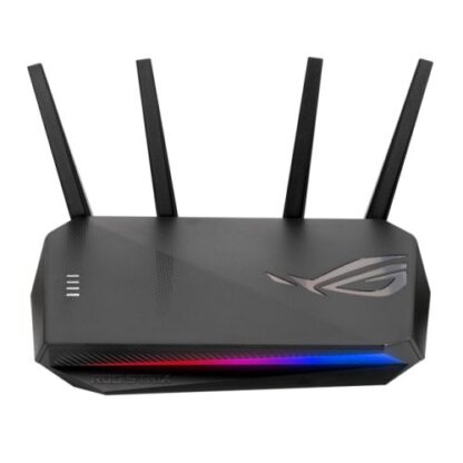 02042024660b507dd88a1 Asus (ROG STRIX GS-AX5400) AX5400 Wireless Dual Band Gaming Wi-Fi 6 Router, PS5 Compatible, Mobile Game Mode, VPN Fusion, AiMesh Support, Lifetime Free Internet Security - Black Antler