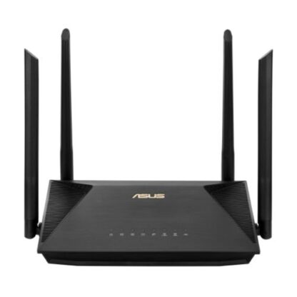 02042024660b507f26d0a Asus (RT-AX53U) AX1800 (1201+574Mbps) Wireless Dual Band Wi-Fi 6 Router, MU-MIMO & OFDMA, AiProtection, 4-port, USB - Black Antler