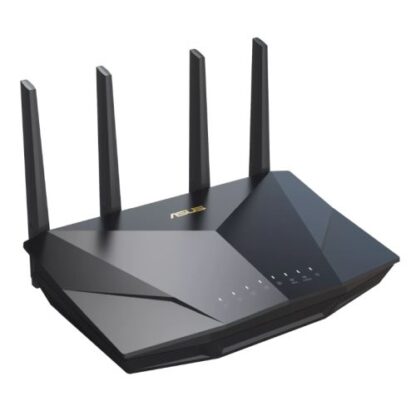 02042024660b507f90779 Asus (RT-AX5400) AX5400 Dual Band Wi-Fi 6 Extendable Router, Built-in VPN, AiProtection Pro, Parental Control, Instant Guard, AiMesh - Black Antler