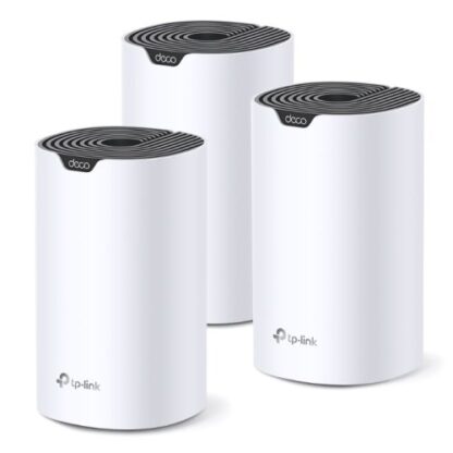 02042024660b540bb7807 TP-LINK (DECO S7) Whole-Home Mesh Wi-Fi System, 3 Pack, Dual Band AC1900, MU-MIMO, Robust Parental Controls, 3x GB LAN on each Unit - Black Antler
