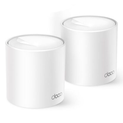 02042024660b540c94726 TP-LINK (DECO X10) AX1500 Whole Home Mesh Wi-Fi 6 System, 2 Pack, Dual Band, OFDMA & MU-MIMO - Black Antler