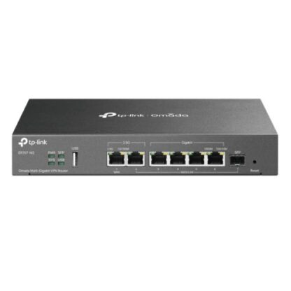 02042024660b553722273 TP-LINK (ER707-M2) Omada Multi-Gigabit VPN Router, Omada SDN, 2x 2.5G Ports, Up to 6x WAN, SFP Port, Extensive Security Features - Black Antler
