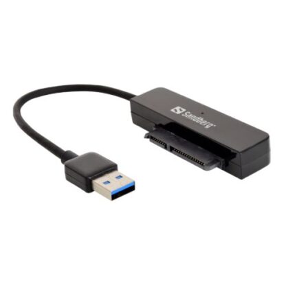 02042024660b5584ca75f Sandberg USB 3.0 to 2.5" SATA Adapter, 5 Year Warranty - Black Antler